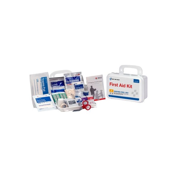 Acme United First Aid Only First Aid Kit, 10 Person, ANSI Compliant, Class A, Plastic Case 91322 - main